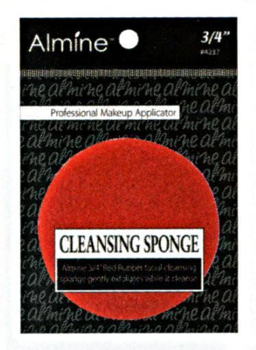 #4237 Annie Red Cleansing Sponge 3/4" (6PC)