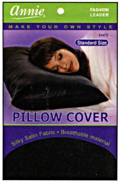 Annie Pillow Cover - Black (PC)