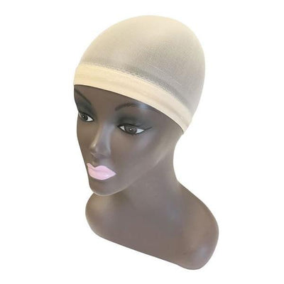 #5003 Sili Band Stocking Wig Cap / Natural (12PC)