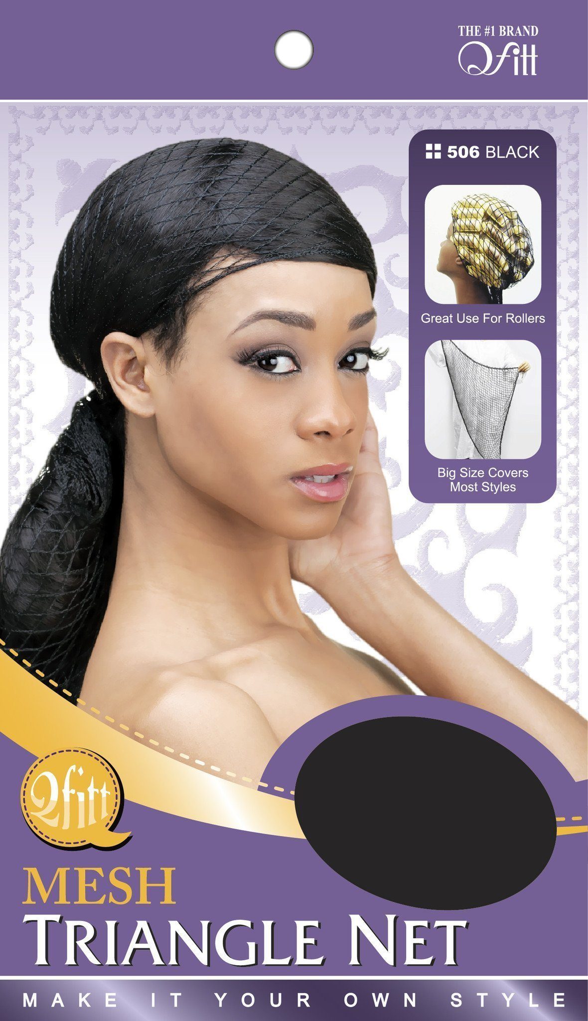 #506 Mesh Triangle Net / Black (12PC)