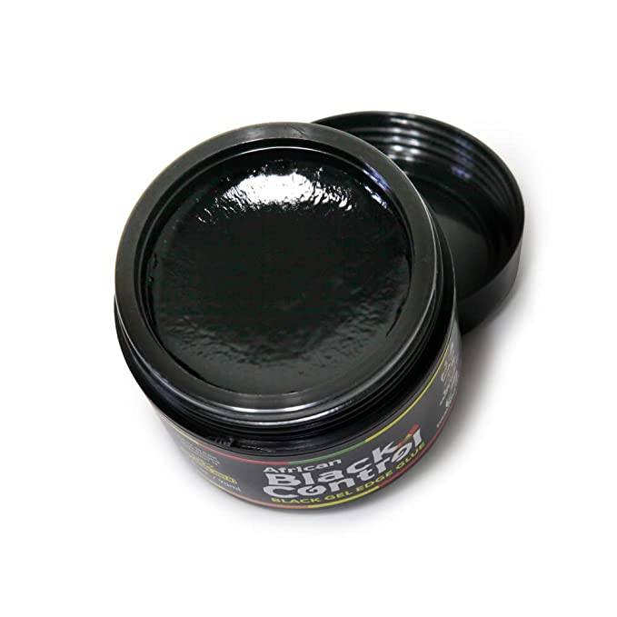 African Black Control Black Gel Edge Glue 5X Extreme Hold (PC)