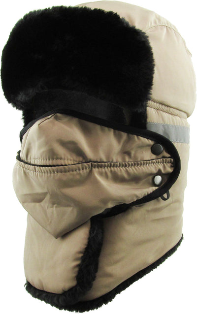 KBETHOS Reflective Strip Trapper With Mask & Neck Warmer #KBW627 (PC)