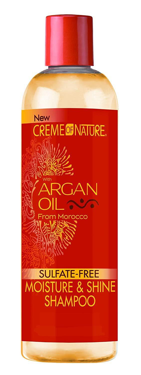 Creme of Nature Argan Oil Sulfate-Free Moisture & Shine Shampoo 12oz
