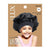 #7308 Lux Luxury Silky Velvet Bonnet for Kids / Black (6PC)