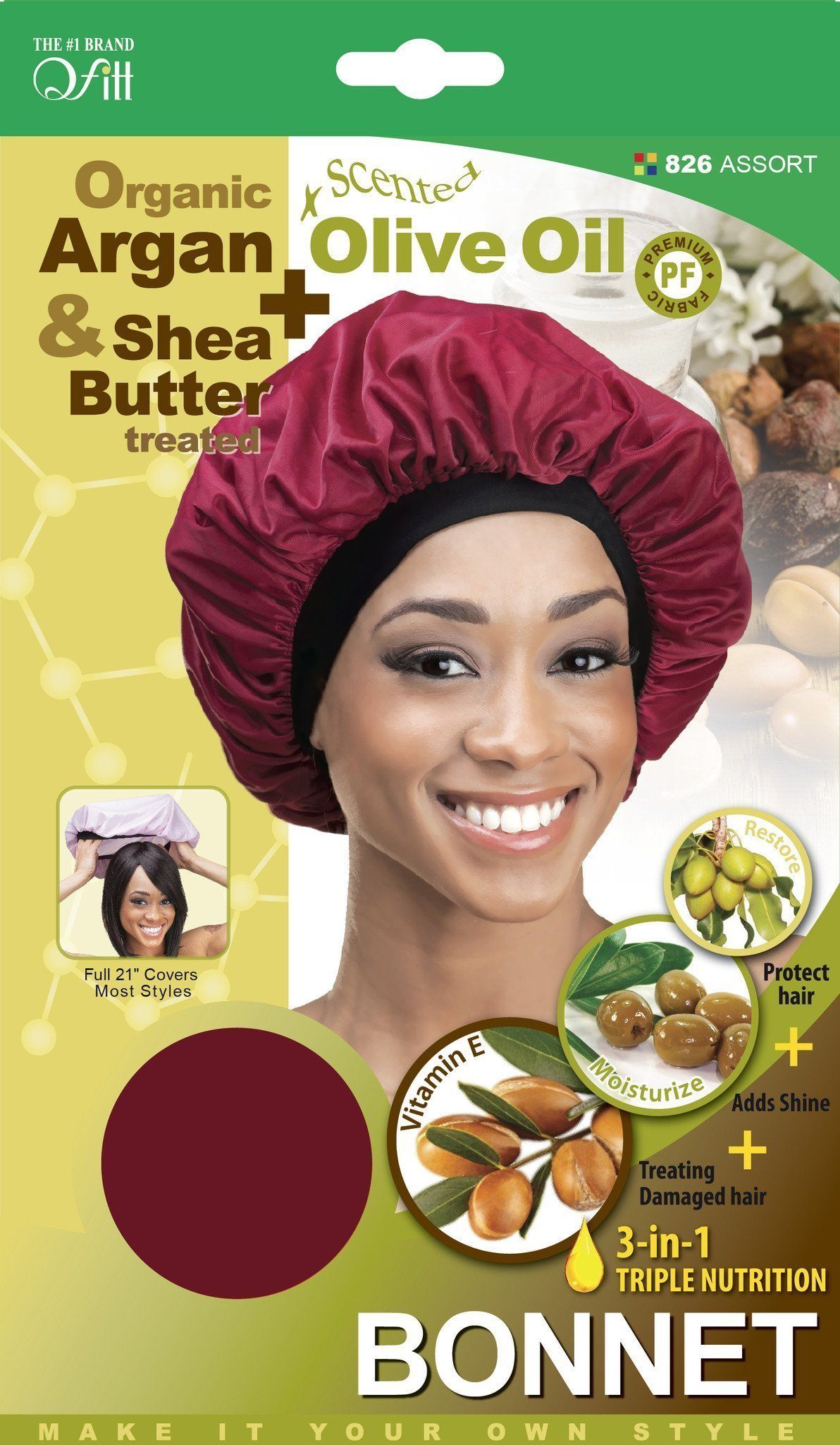Organic Silk Hair Bonnet