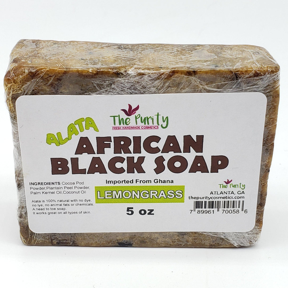 African Black Soap 5oz Scented (PC)