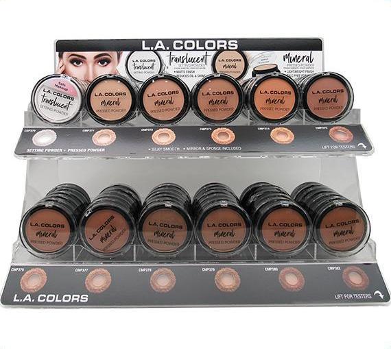 LA Color Ethnic Mineral Pressed Powder #CAD96B.1 (108PC)