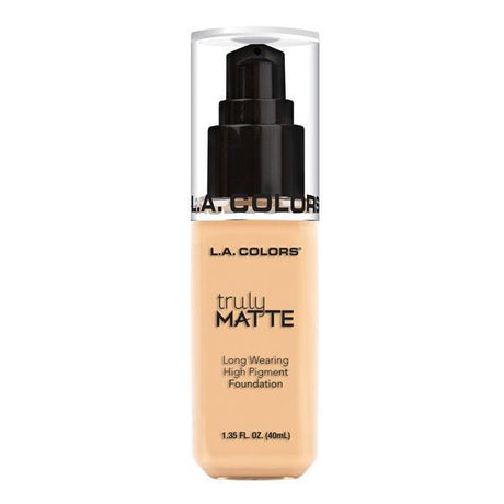 LA Colors Truly Matte Foundation #CLM (3PC)