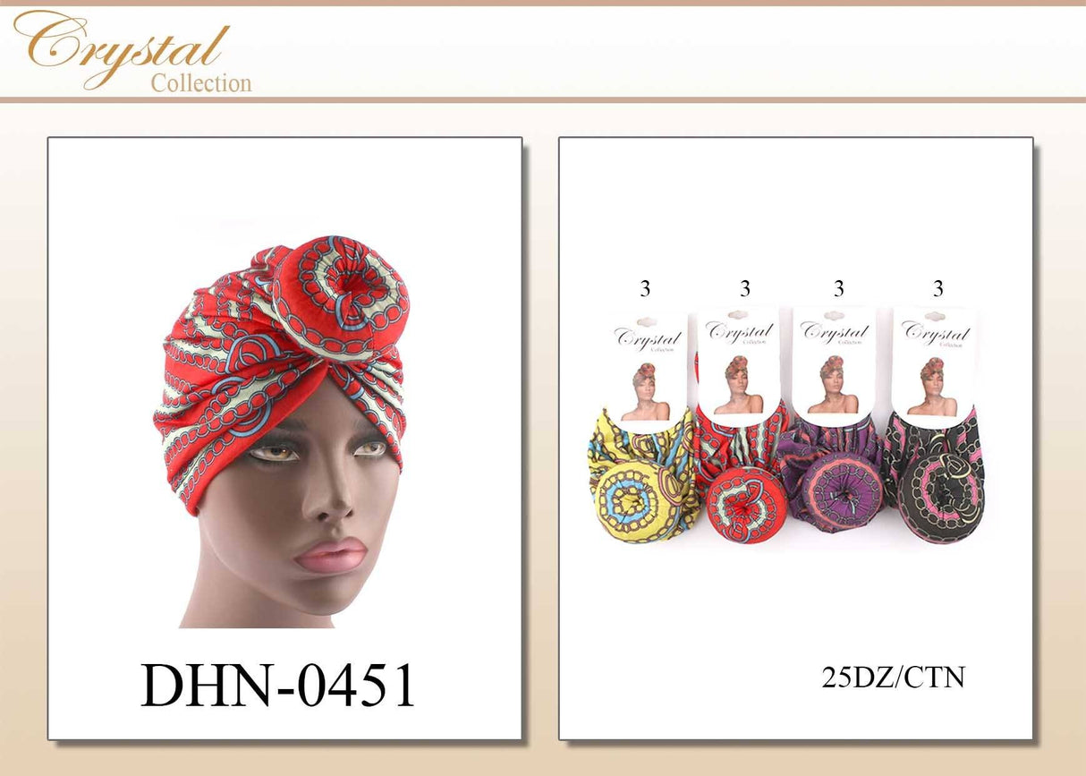 Head Wrap #DHN0451 (12PC)