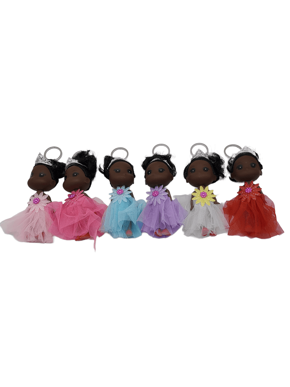 Princess Doll Keychain / Assort #DNV0481 (12PC)