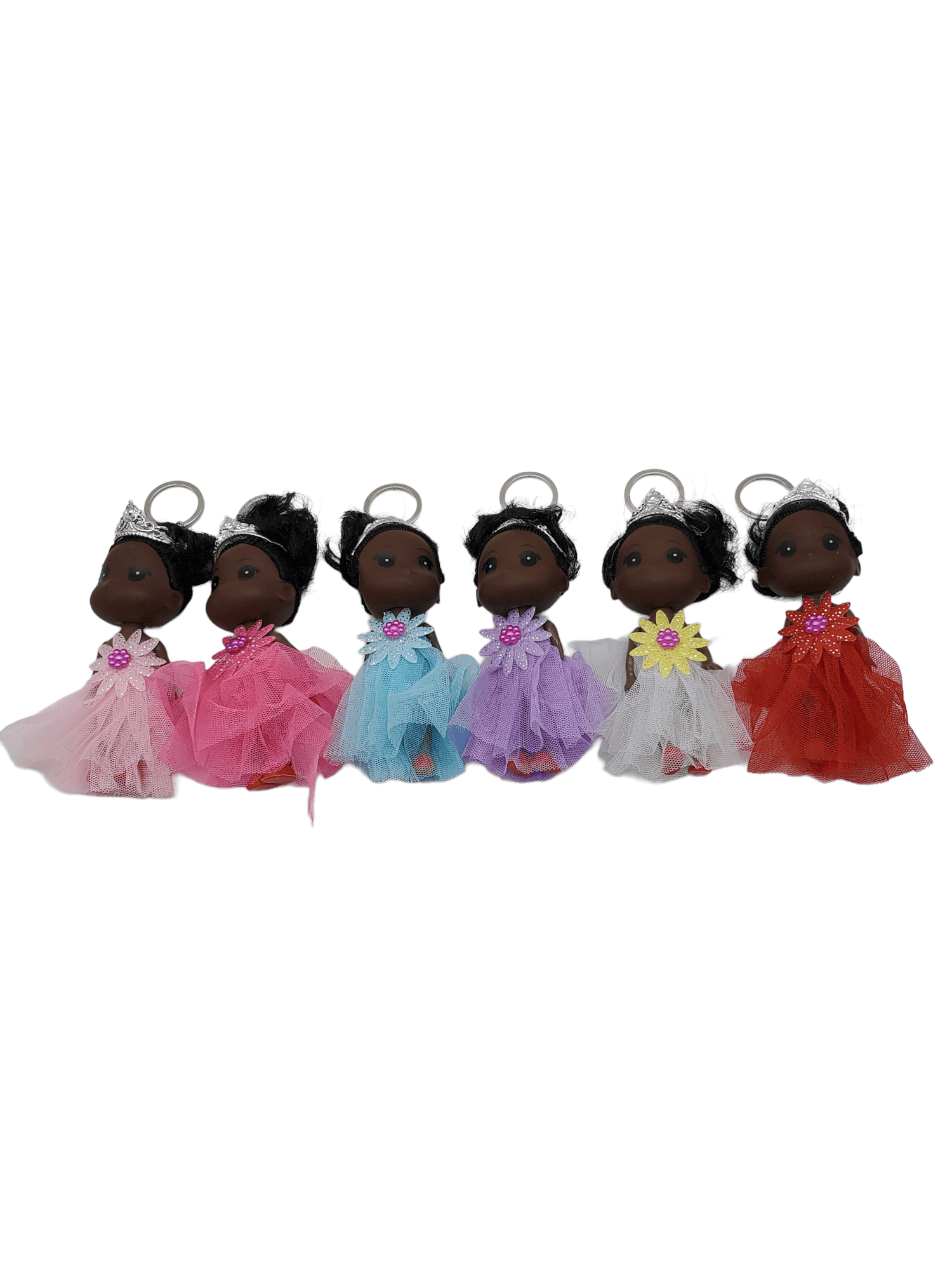 Princess Doll Keychain / Assort #DNV0481 (12PC)