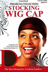 Donna Stocking Wig Cap 100 Piece / Brown #22096 (BOX)