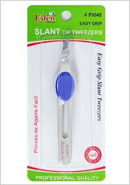 #PI048 Eden Slant Tip Tweezer (12PC)