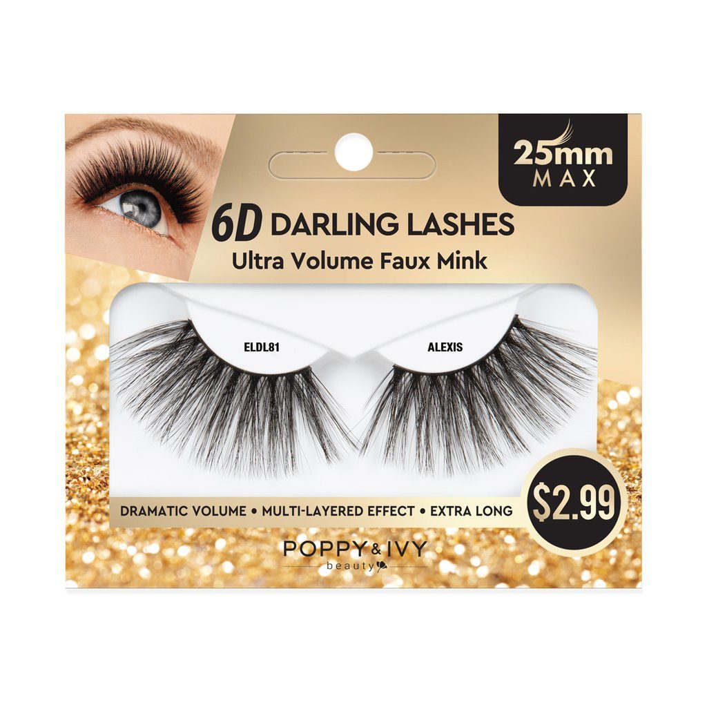 Absolute 6D Darling Lashes #ELDL81 Alexis (3PC)