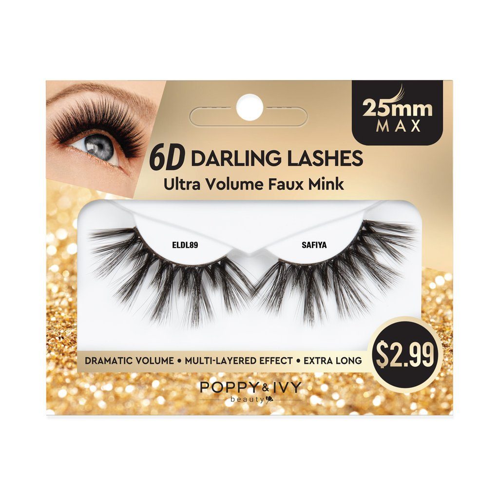 Absolute 6D Darling Lashes #ELDL89 Safiya (3PC)