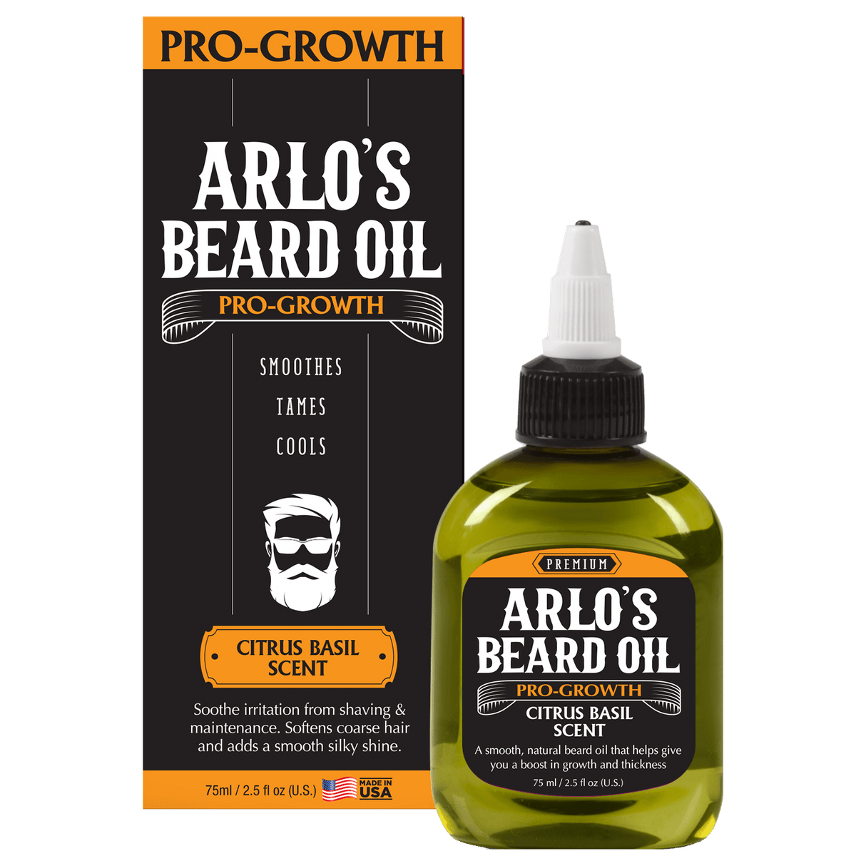 Arlo's Beard Oil Pro-Growth 2.5oz (PC)