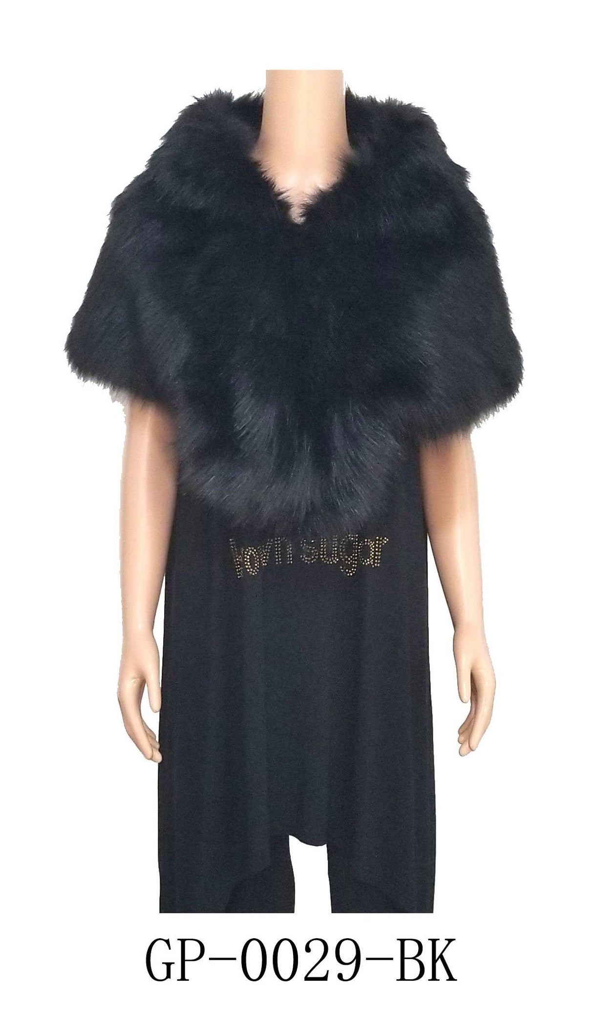 Fur Top Black#GP0029 (PC)