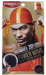 Red by Kiss Power Wave Silky Satin Durag #HD11-18 (12PC)