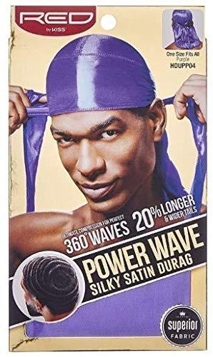 Red by Kiss Power Wave Silky Satin Durag #HD11-18 (12PC