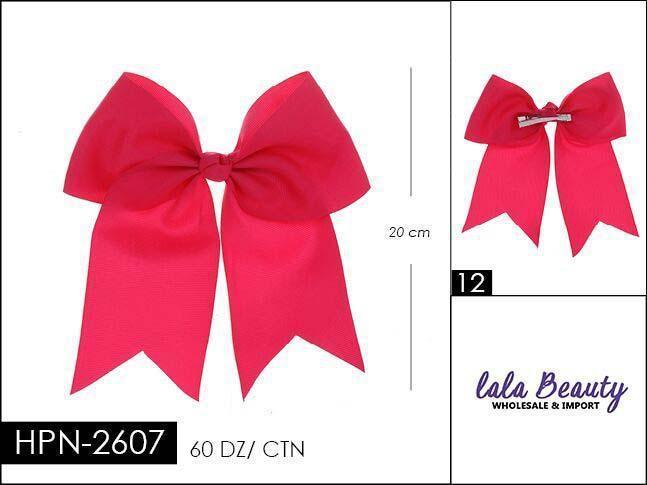 Cheer Bow #HPN2607 Fuschia (Dozen)