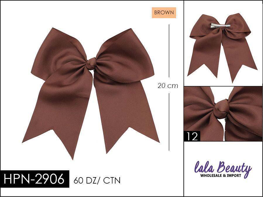 Cheer Bow #HPN2906 Brown (Dozen)