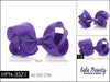 Large Hair Bow #HPN3571 Dark Purple (Dozen)