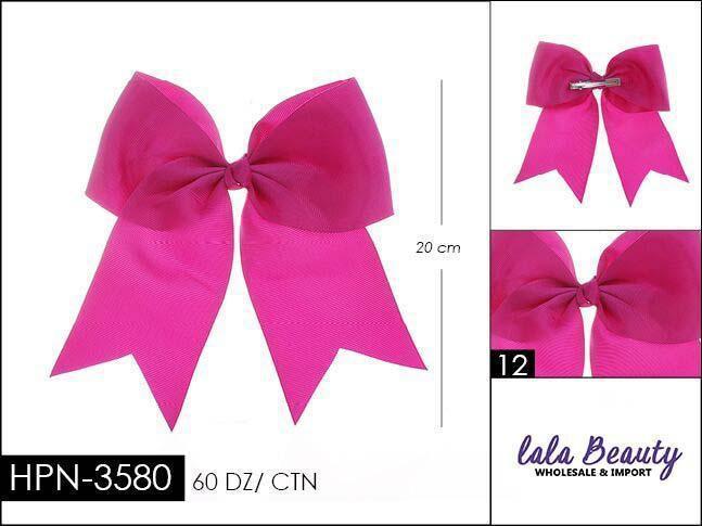 Cheer Bow #HPN3580 Dark Fuschia (Dozen)