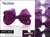 Large Hair Bow #HPN3837 Purple Mix (Dozen)