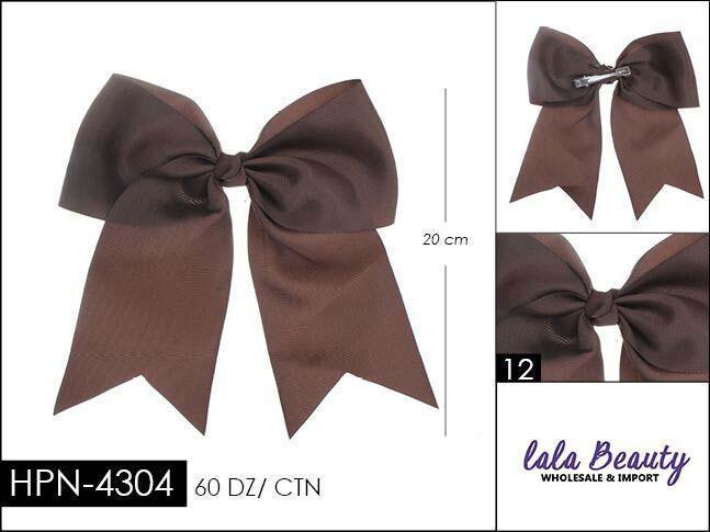 Cheer Bow #HPN4304 Dark Brown (Dozen)
