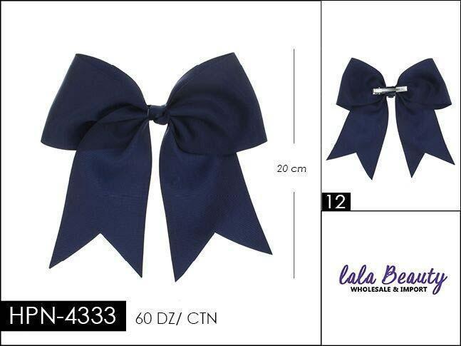 Cheer Bow #HPN4333 Navy (Dozen)