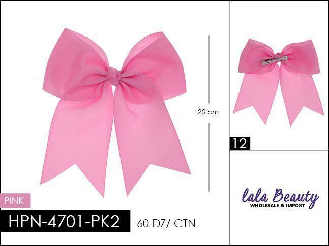 Cheer Bow #HPN3224 Pink (Dozen)