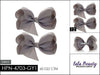 Small Hair Bow #HPN4703-GY1 Gray (2 Dozen)