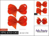Small Hair Bow #HPN4703-OR2 Orange (2 Dozen)