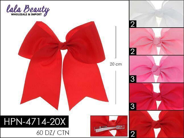 Cheer Bow #HPN4714-20X Pink Mix (Dozen)