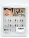 Lip Labrets #01-00A Set/Display (24PC)