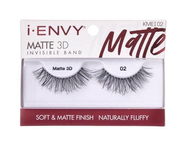 KISS iENVY Matte 3D Eyelashes (6PC) #KMEI