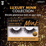 iEnvy By Kiss Luxury Mink 3D Eyelashes #KMIN (6PC)