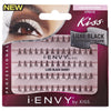 #KPE01B Kiss Short Individual Flare Luxe Black Eyelashes (6PC)