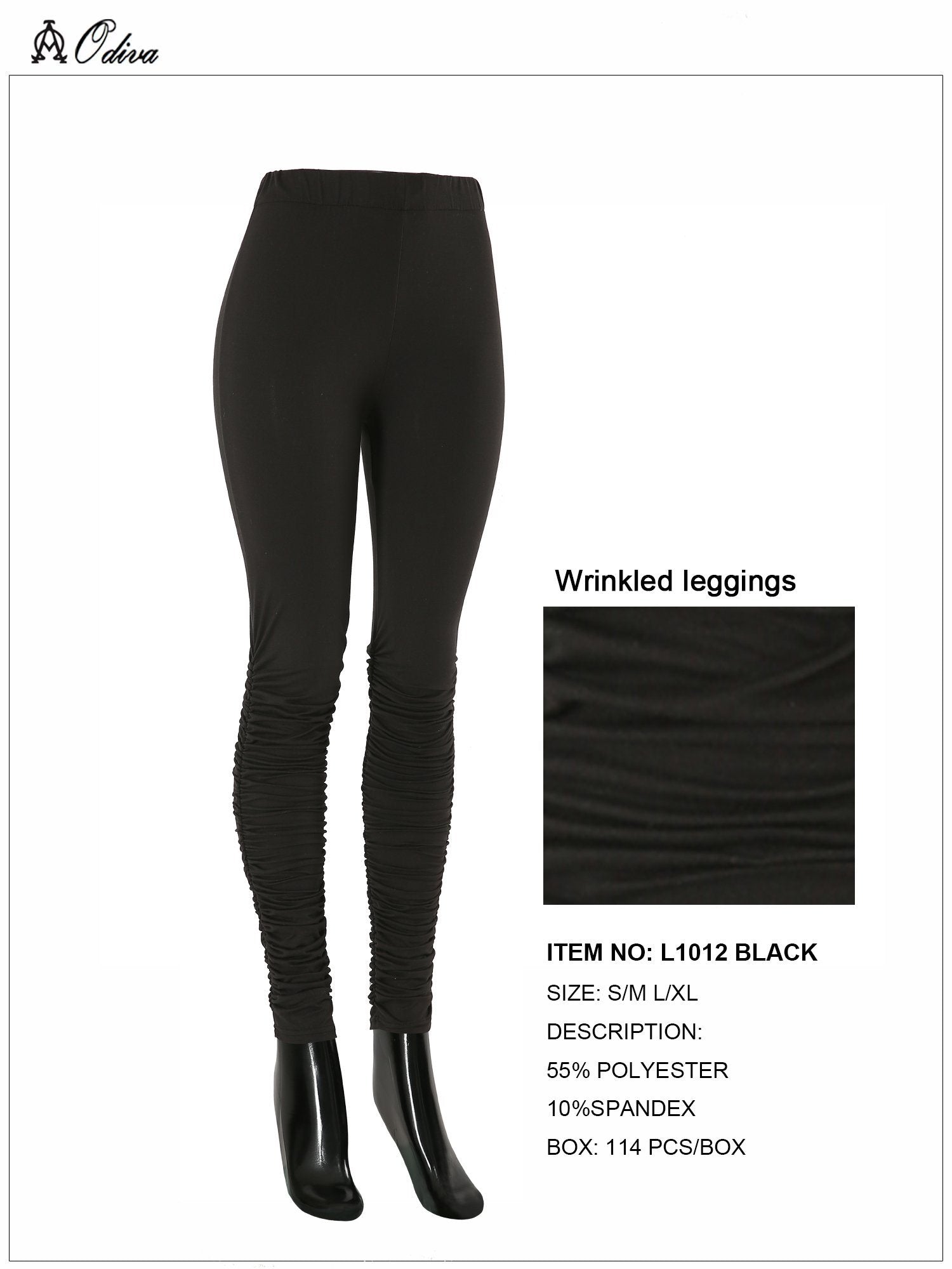 Wholesale Women's Leggings-Black