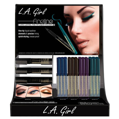 LA Girl Fineline Liner Set/Display #GCD265.1 (60PC)
