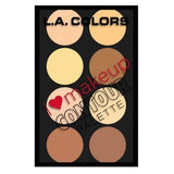 L.A. Colors I Heart MakeUp Palette (3PC)