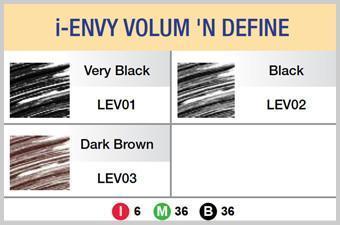 #LEV iENVY by Kiss Lash Envy Express Volume Mascara (6PC) - Multiple Colors