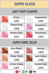 #LG RK by Kiss Super Gloss (6PC) - Multiple Colors
