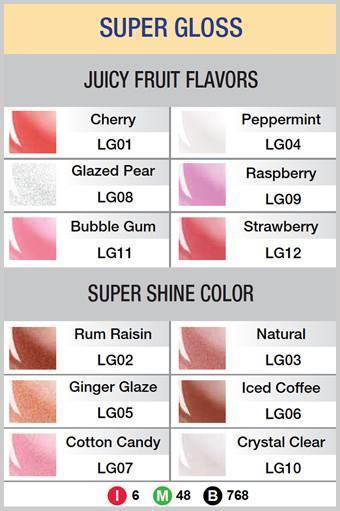#LG RK by Kiss Super Gloss (6PC) - Multiple Colors