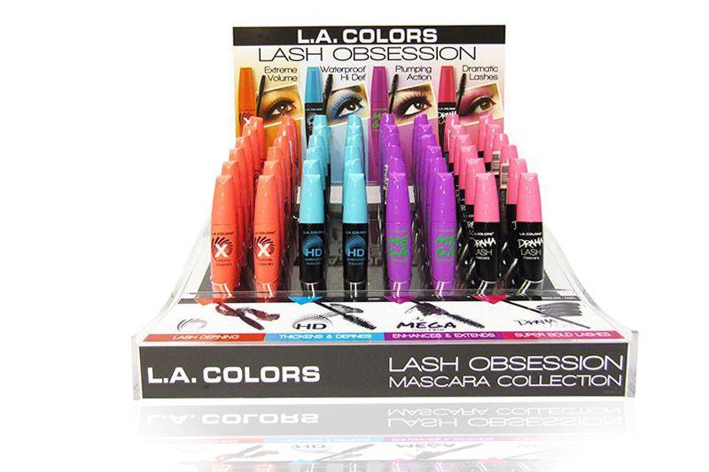 LA Colors Lash Obsession Mascara #CAD80.1 (72PC)