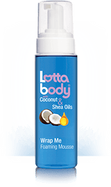 Lottabody With Coconut & Shea Oils Wrap Me Foaming Mousse 7oz (PC)