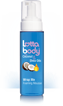 Lottabody With Coconut & Shea Oils Wrap Me Foaming Mousse 7oz (PC)