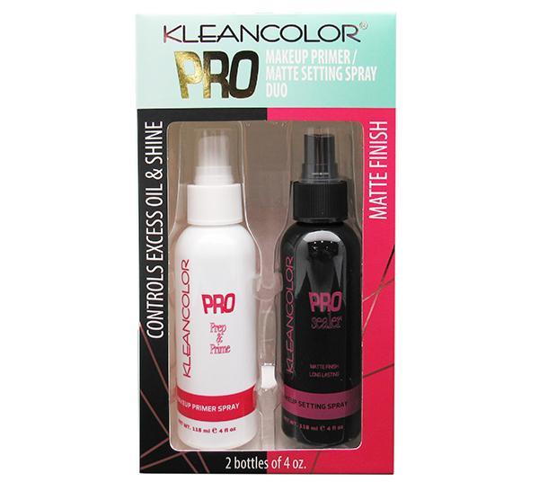 Klean Color Makeup Primer/Matte Setting Spray Duo #MSS2265 (3PACK)