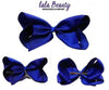 Texas Size Jumbo Hair Bow Royal Blue (Dozen)