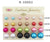 #R30002 Pearl Assorted Sized Mix Earrings 6-8-10-12mm (12PC)